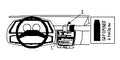 Brodit ProClip 852373 voor Ford F-Series 250 1987-1991 en Ford F-Series 150 1987-1991 - montagepositie op dashboard