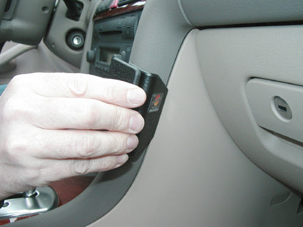 Brodit ProClip 852473 voor Audi S6 1998-2003, Audi A6/A6 Wagon 1999-2004 en Audi A6 1998-2003 - montagepositie op dashboard