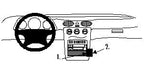 Brodit ProClip 852511 voor Mercedes Benz A-Class 1998-2000 - productfoto zwarte ABS montagebasis