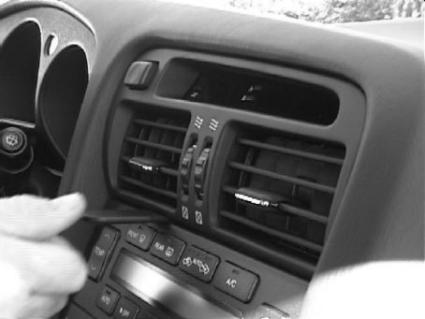 Brodit ProClip 852540 voor Lexus GS Series 1998-2005 - montagepositie op dashboard