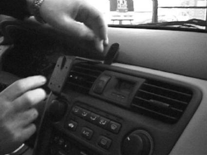 Brodit ProClip 852549 voor Honda Accord 1998-2000 - ProClip geplaatst in het voertuig
