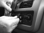 Brodit ProClip 852569 voor Nissan Xterra 2000-2001 en Nissan Frontier 1998-2001 - ProClip geplaatst in het voertuig