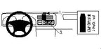 Brodit ProClip 852569 voor Nissan Xterra 2000-2001 en Nissan Frontier 1998-2001 - productfoto zwarte ABS montagebasis