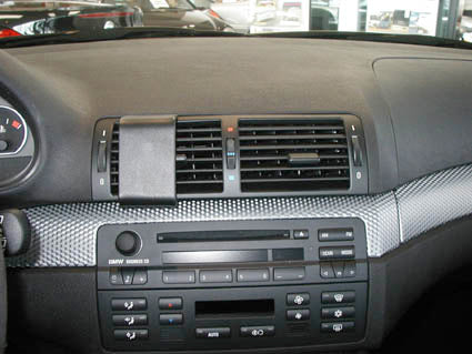 Brodit ProClip 852599 voor BMW Compact 2001-2007, BMW 3-series M3 E46 1999-2005 en BMW 3-series M3 E46 1998-2004 - installatiepositie