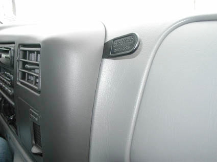 Brodit ProClip 852607 voor Ford F-Series 750 1999-2010, Ford F-Series 650 1999-2010 e.a. - montagepositie op dashboard