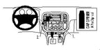 Brodit ProClip 852643 voor Toyota LandCruiser 100 1998-2001 en Toyota LandCruiser 1999-2002 - productfoto zwarte ABS montagebasis