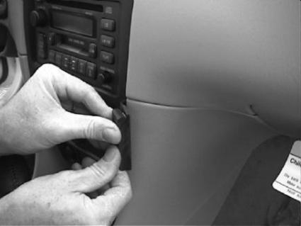 Brodit ProClip 852653 voor Toyota Camry Solara 1999-2003 - ProClip geplaatst in het voertuig
