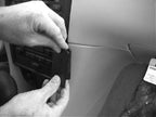 Brodit ProClip 852653 voor Toyota Camry Solara 1999-2003 - detail van dashboardmontage