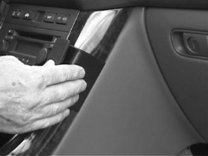 Brodit ProClip 852654 voor Acura TL 1999-2003 en Acura CL 2001-2003 - ProClip geplaatst in het voertuig