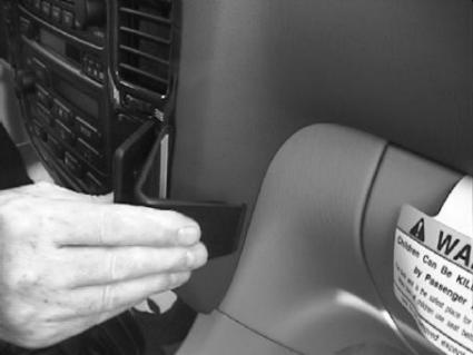 Brodit ProClip 852664 voor Lexus LX Series 1999-2002 - ProClip geplaatst in het voertuig
