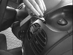 Brodit ProClip 852673 voor Peugeot 206 1999-2008 - ProClip geplaatst in het voertuig