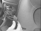 Brodit ProClip 852675 voor Peugeot 206 1999-2008 - detail van dashboardmontage