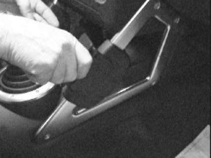 Brodit ProClip 852676 voor Audi TT 2000-2007 en Audi TT 1999-2006 - ProClip geplaatst in het voertuig