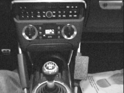 Brodit ProClip 852676 voor Audi TT 2000-2007 en Audi TT 1999-2006 - installatiepositie