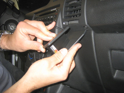 Brodit ProClip 852714 voor Opel Zafira A 1999-2004 - ProClip geplaatst in het voertuig