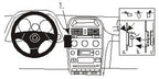 Brodit ProClip 852715 voor Lexus IS Series 2001-2005 - productfoto zwarte ABS montagebasis