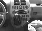 Brodit ProClip 852729 voor Mercedes Benz Vito 1999-2003 en Mercedes Benz V-Class 1999-2003 - montagepositie op dashboard
