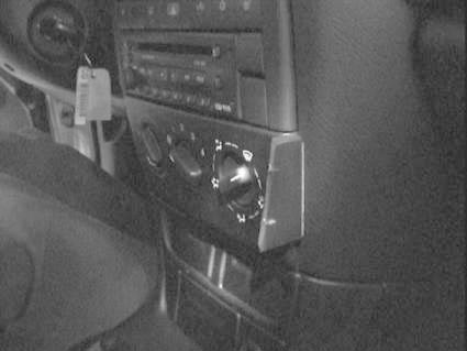 Brodit ProClip 852757 voor Opel Vectra B 1996-2001 - ProClip geplaatst in het voertuig