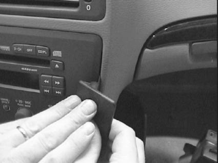 Brodit ProClip 852779 voor Volvo XC70 2000-2004, Volvo V70 N 2000-2004 en Volvo S60 2000-2004 - ProClip geplaatst in het voertuig