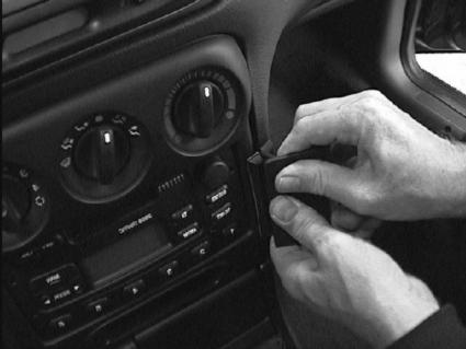 Brodit ProClip 852780 voor Ford Mondeo 2000 - ProClip geplaatst in het voertuig