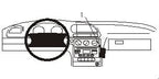 Brodit ProClip 852780 voor Ford Mondeo 2000 - productfoto zwarte ABS montagebasis
