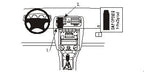 Brodit ProClip 852803 voor Skoda Fabia 2000-2007 - productfoto zwarte ABS montagebasis
