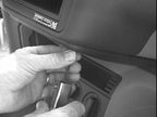Brodit ProClip 852833 voor Volkswagen Lupo 1999-2005 - montagepositie op dashboard