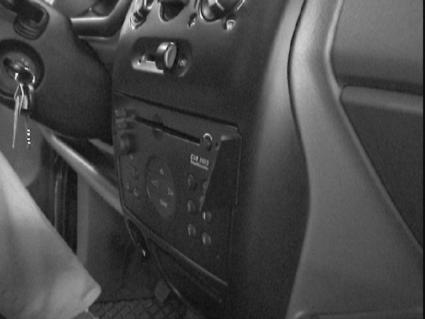 Brodit ProClip 852834 voor Opel Agila 2000-2006 - ProClip geplaatst in het voertuig