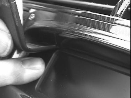 Brodit ProClip 852849 voor Peugeot 607 2001-2009 - ProClip geplaatst in het voertuig