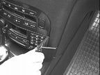 Brodit ProClip 852850 voor Peugeot 607 2001-2009 - montagepositie op dashboard