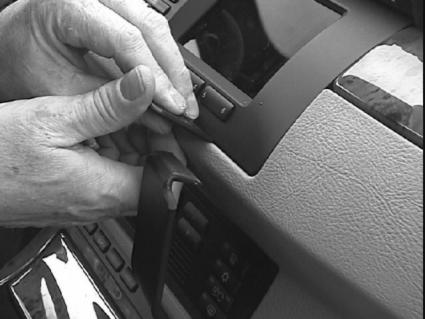Brodit ProClip 852854 voor BMW X5 2000-2006 - ProClip geplaatst in het voertuig