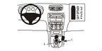 Brodit ProClip 852866 voor Alfa Romeo 147 2001-2011 - productfoto zwarte ABS montagebasis