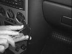 Brodit ProClip 852867 voor Opel Astra 1998-2003 - detail van dashboardmontage