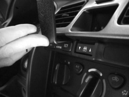 Brodit ProClip 852891 voor Toyota 4Runner 1999-2002 - ProClip geplaatst in het voertuig