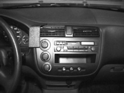 Brodit ProClip 852903 voor Acura EL 2001-2007, Honda Civic Hybrid 2003-2005 e.a. - installatiepositie