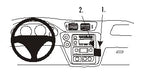 Brodit ProClip 852950 voor Chevrolet Trail Blazer 2002-2009 - productfoto zwarte ABS montagebasis