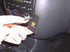 Brodit ProClip 853007 voor Ford Puma 2002-2009 en Ford Fiesta 1996-2002 - detail van dashboardmontage
