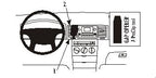 Brodit ProClip 853025 voor Toyota Corolla 2003-2008 en Toyota Corolla 2002-2007 - productfoto zwarte ABS montagebasis