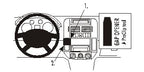 Brodit ProClip 853027 voor Volkswagen Polo 2002-2009 - productfoto zwarte ABS montagebasis