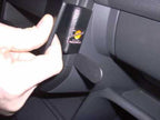 Brodit ProClip 853029 voor Volkswagen Polo 2002-2009 - ProClip geplaatst in het voertuig