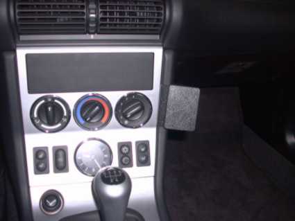 Brodit ProClip 853031 voor BMW Z3 1996-2002 - installatiepositie