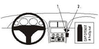 Brodit ProClip 853031 voor BMW Z3 1996-2002 - productfoto zwarte ABS montagebasis