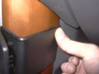 Brodit ProClip 853053 voor Land Rover Range Rover 2003-2012 en Land Rover Range Rover 2002-2012 - detail van dashboardmontage