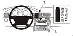 Brodit ProClip 853073 voor Skoda Superb 2002-2008 - productfoto zwarte ABS montagebasis