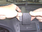 Brodit ProClip 853083 voor Mercedes Benz E-Class, Stationwagon 2004-2009, Mercedes Benz E-Class, Stationwagon 2003-2009 e.a. - ProClip geplaatst in het voertuig
