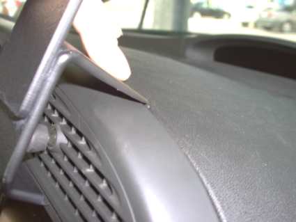 Brodit ProClip 853087 voor Saab 9-3 2003-2006 - ProClip geplaatst in het voertuig