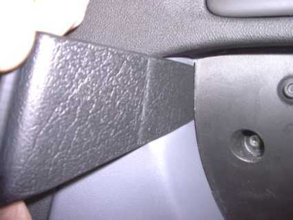 Brodit ProClip 853088 voor Saab 9-3 2003-2006 - ProClip geplaatst in het voertuig