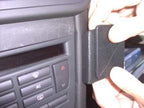 Brodit ProClip 853088 voor Saab 9-3 2003-2006 - detail van dashboardmontage