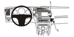 Brodit ProClip 853088 voor Saab 9-3 2003-2006 - productfoto zwarte ABS montagebasis