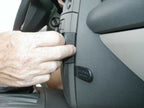 Brodit ProClip 853093 voor Cadillac SRX 2004-2006 en Cadillac CTS 2003-2007 - detail van dashboardmontage